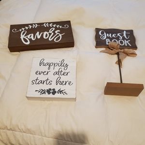 Wedding items for sale